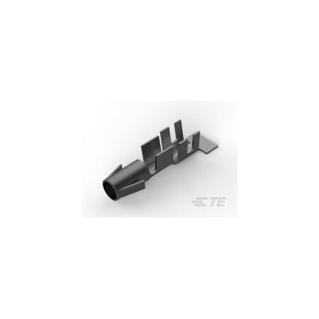 Te Connectivity Connector Accessory, 0.1In Min Cable Dia, 0.18In Max Cable Dia, Contact, Brass 350200-1